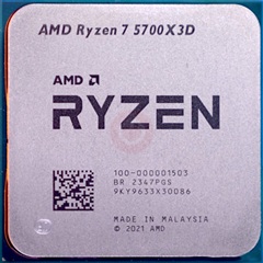 AMD Ryzen 7 5700X3D (8C/16T @ 3.4 GHz) AM4 - CeX (AU): - Buy, Sell